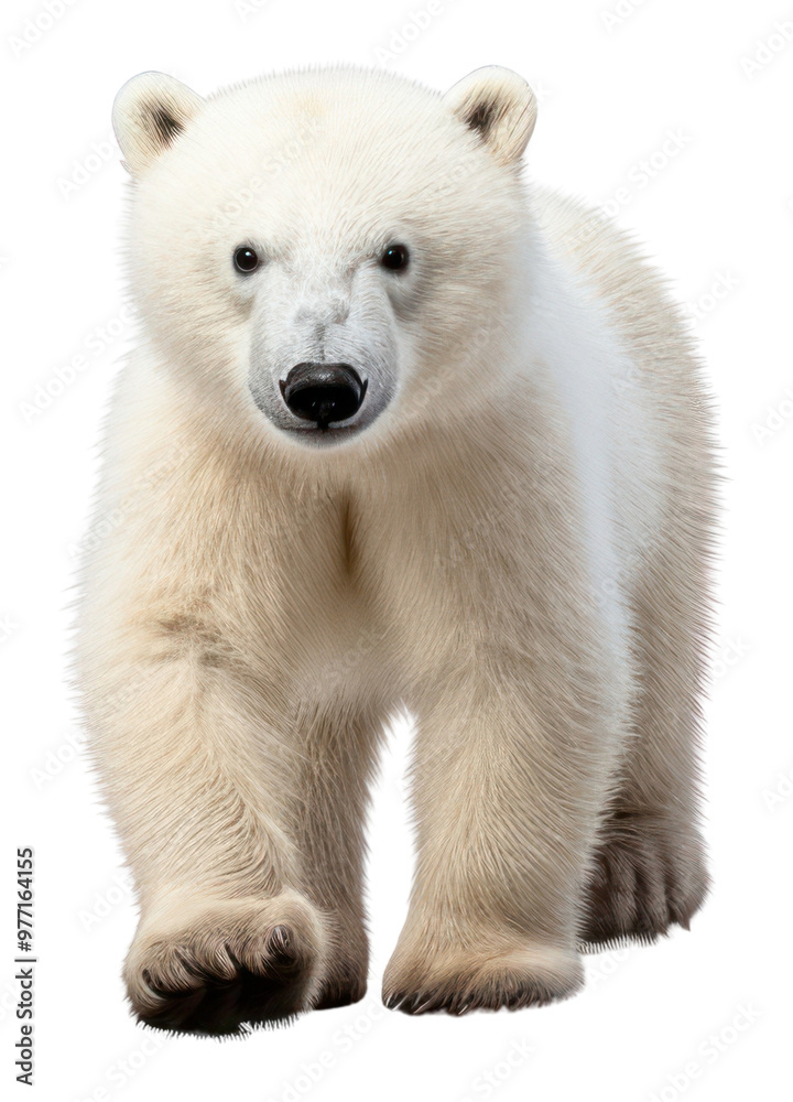 PNG Polar cub walking wildlife animal mammal. PNG Polar cub walking wildlife animal mammal.
