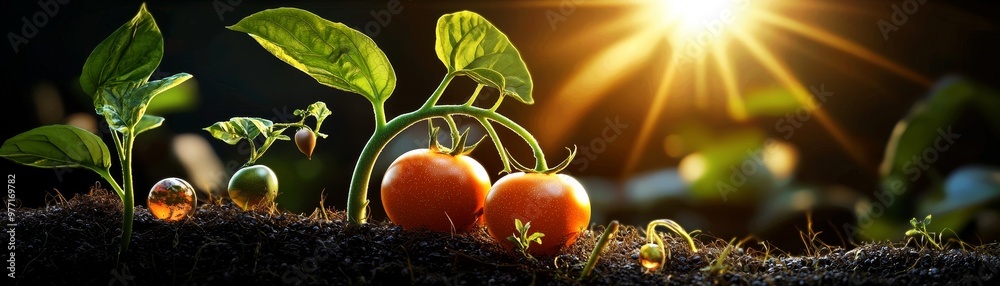 Visualization Of The Nitrogen Cycle In An Ecosystem Realistic