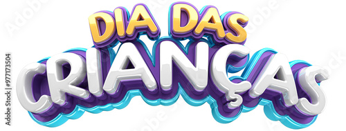 DIA DAS CRIANÇAS SELO 3D