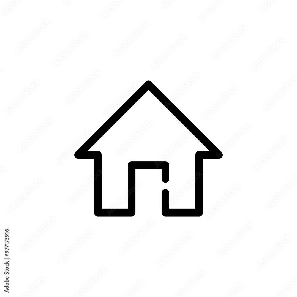 home icon symbol vector template home icon symbol vector template