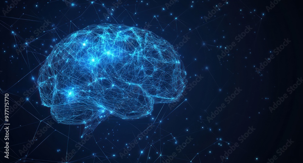 Abstract Brain Illustration Abstract Brain Illustration