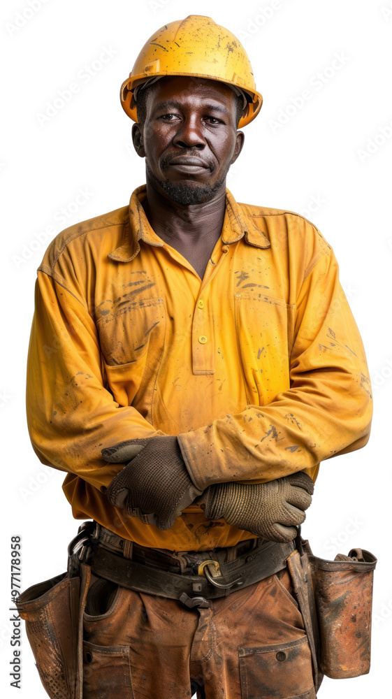 PNG Construction worker in safety gear PNG Construction worker in safety gear
