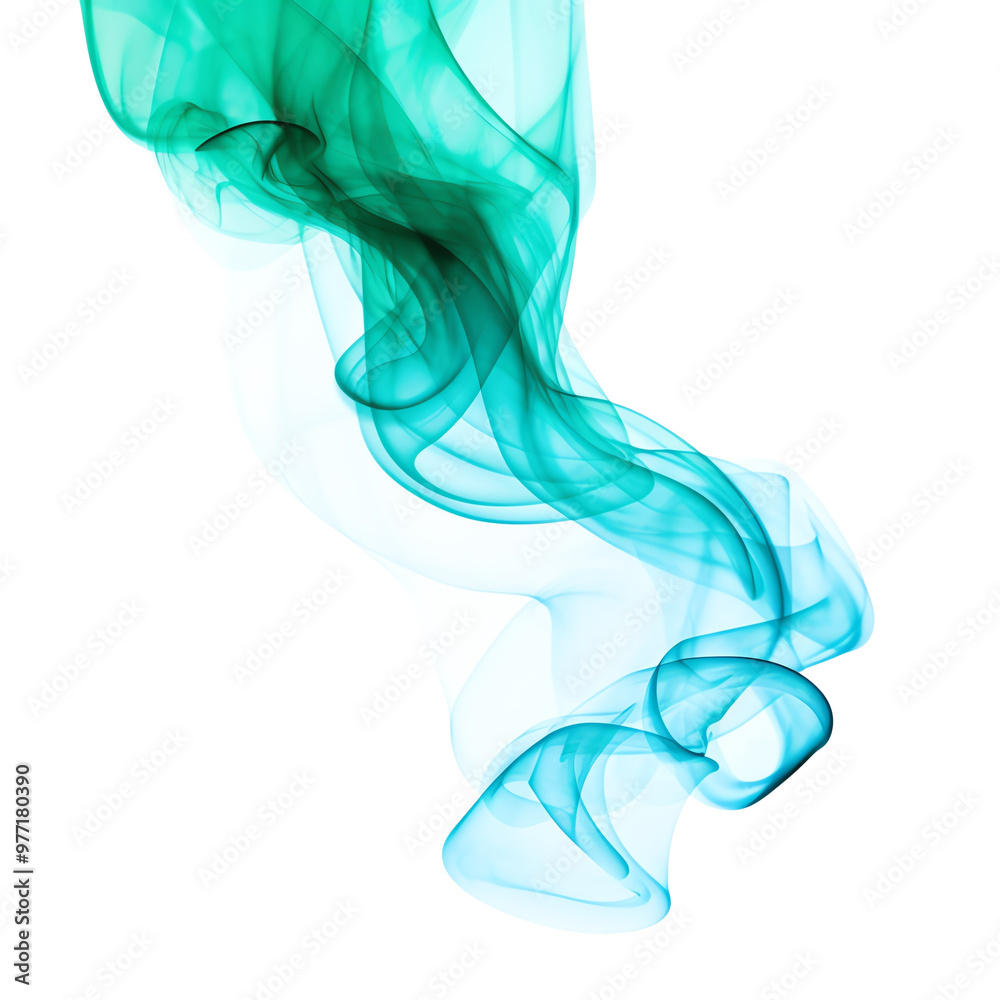 Elegant swirls of blue and green smoke creating a mesmerizing flow against a dark background. Elegant swirls of blue and green smoke creating a mesmerizing flow against a dark background.