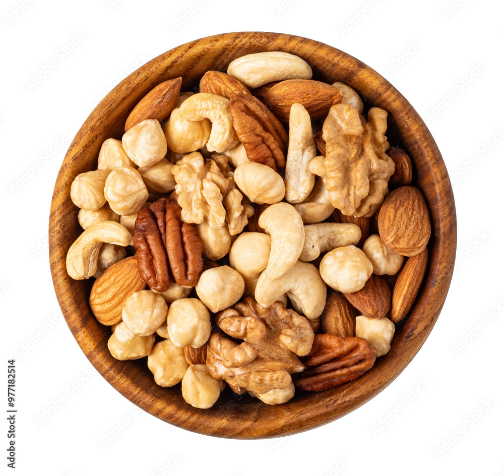 Nuts mix isolated. png file Nuts mix isolated. png file