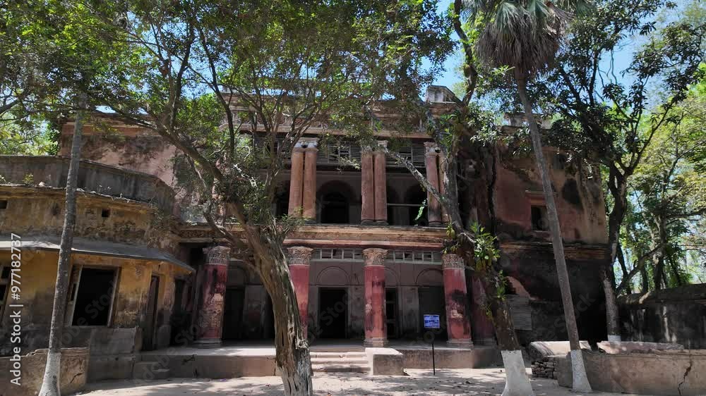 Old heritage house, Rajshahi Division, Naogaon Sadar, Bangladesh