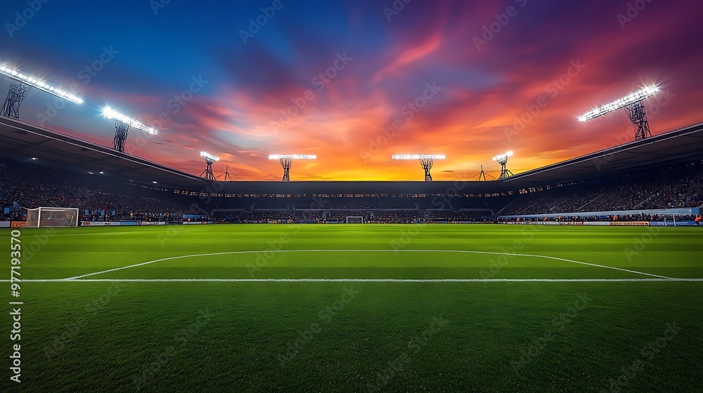 football stadium at night football stadium at night