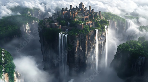 falls in the morning