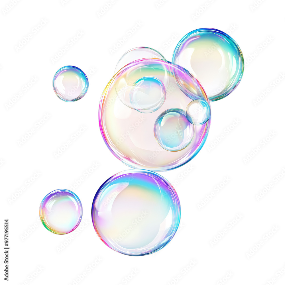 Soap Bubbles isolated on transparent background, PNG, cut out Soap Bubbles isolated on transparent background, PNG, cut out