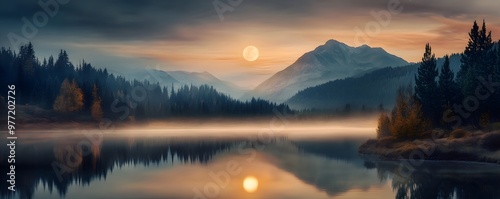 Glowing Supermoon Reflectin...