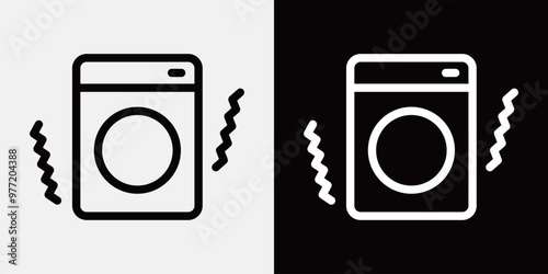 洗濯機、水回りのアイコン