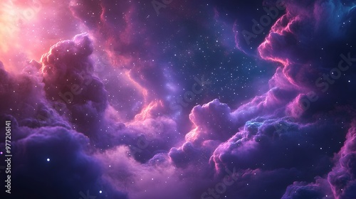 outer space galaxy background. nebula stars background. Nebula and Starry Sky Wallpaper