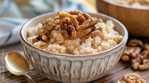 One kind of glazed having a nutty flavor is vanilla porridge