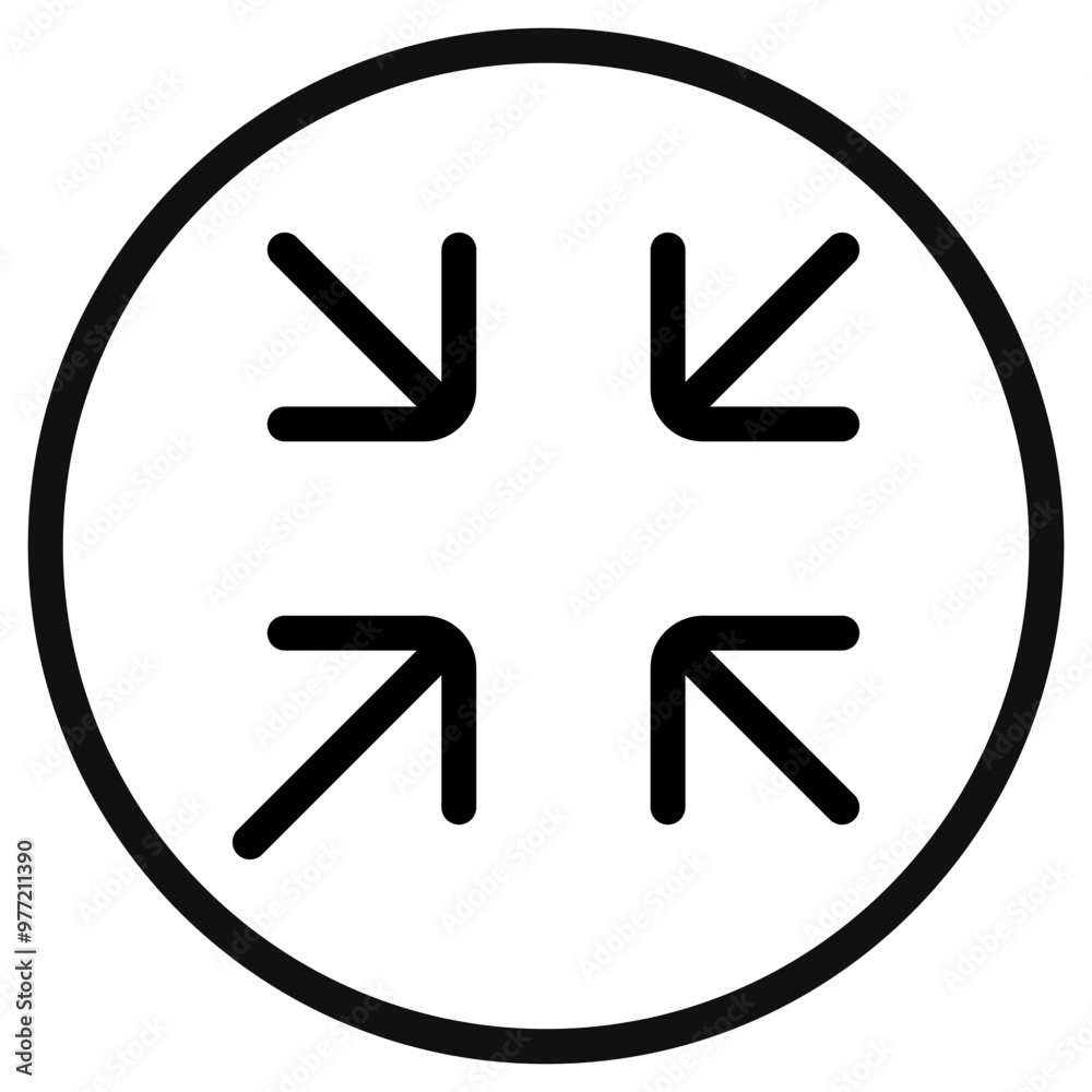 Editable vector exit full screen icon. Part of a big icon set family. Perfect for web and app interfaces, presentations, infographics, etc Editable vector exit full screen icon. Part of a big icon set family. Perfect for web and app interfaces, presentations, infographics, etc