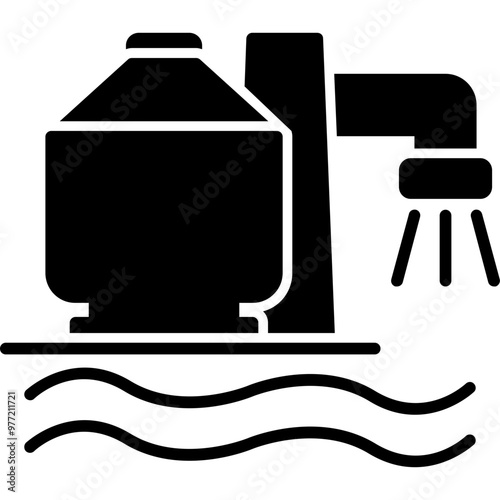 Desalination Plant Icon