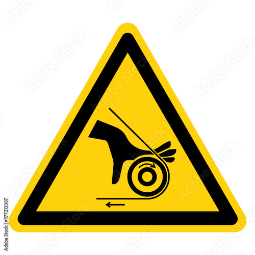 Hand Entangle Symbol Sign, Vector Illustration, Isolate On White Background Label. EPS10