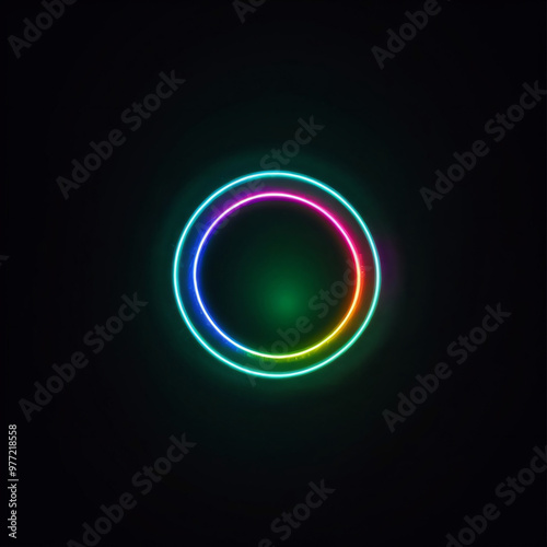 neon light background