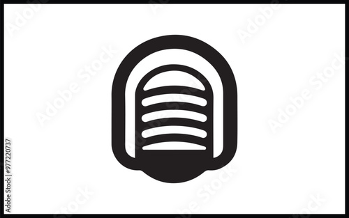 Podcast Microphone vector 