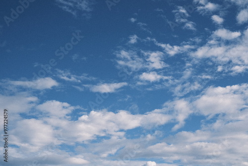 blue sky with clouds