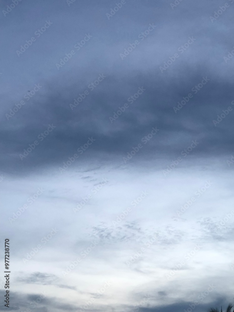storm clouds over the sky