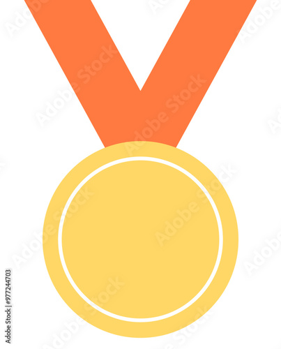Złoty medal ilustracja 