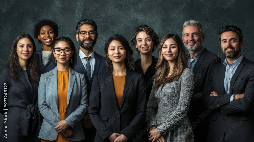 Global recruitment portrait, recruiters sourcing candidates from different countries for global job openings. Global recruitment portrait, recruiters sourcing candidates from different countries for global job openings.