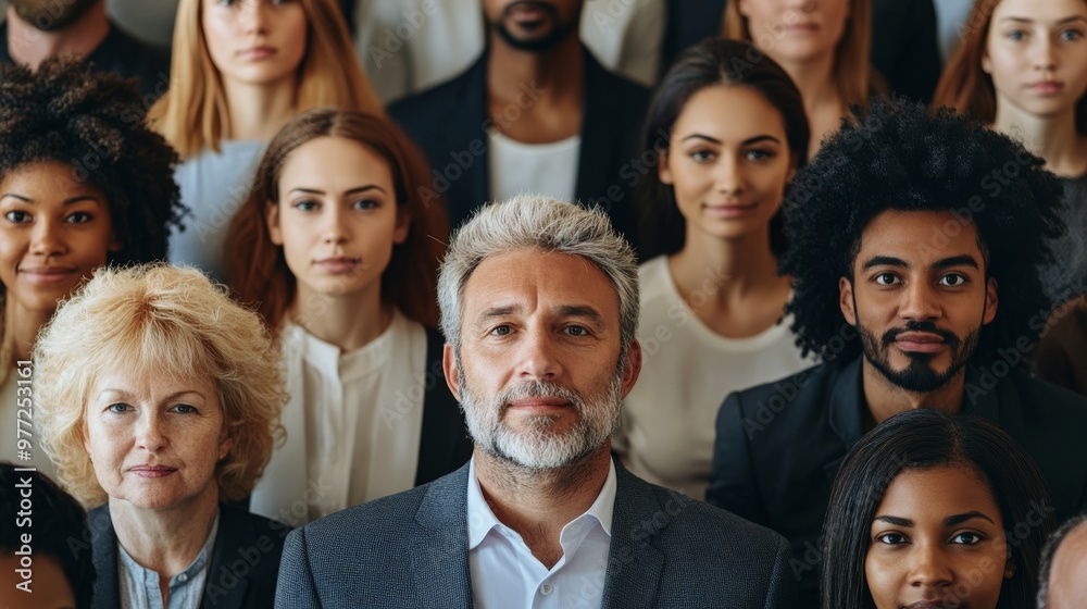 Mass recruitment portrait, recruiters managing a large number of job applications for a high-volume hiring project. Mass recruitment portrait, recruiters managing a large number of job applications for a high-volume hiring project.