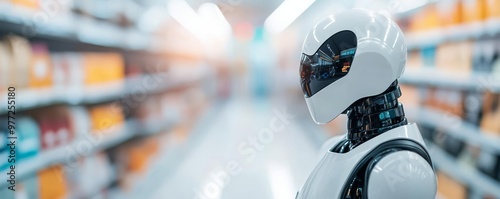 Wallpaper Mural AI-driven retail ecosystem, digital storefronts, virtual shopping assistants Torontodigital.ca