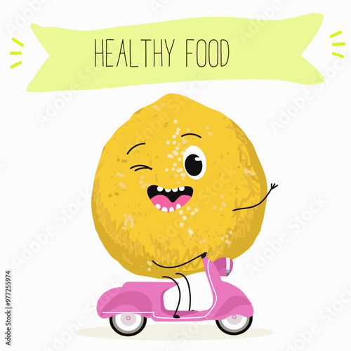 Pomelo fruit, tropical exotic citrus, vector isolated food icon, funny character. Pummelo or shaddock fruits , tropic farm juicy exotic fruits harvest, sweet fruity dessert. Hand drawn vector.