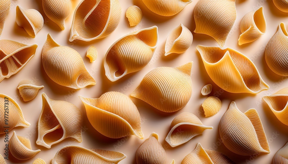 conchiglie pasta repeated pattern conchiglie pasta repeated pattern