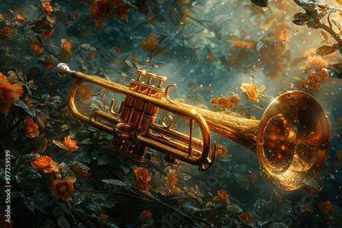 Golden Hour trumpet in Autumn 