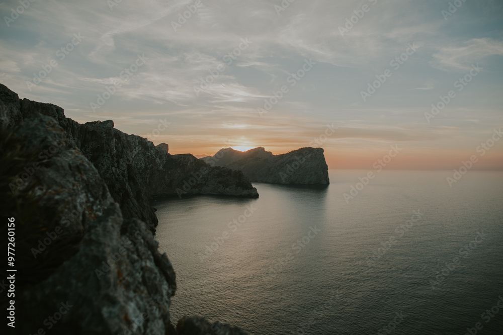 sunset over the sea sunset over the sea