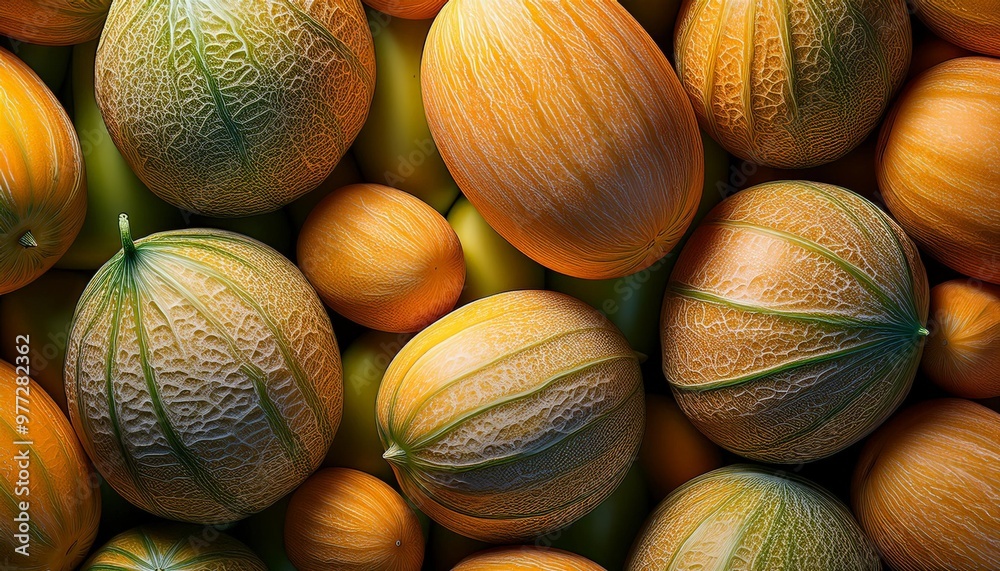 melon repeated pattern melon repeated pattern