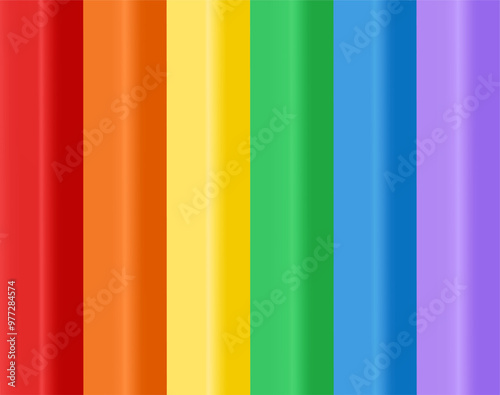 LGBT background. Rainbow background. Colorful color palette of colored pencils. Wallpaper template for web design.