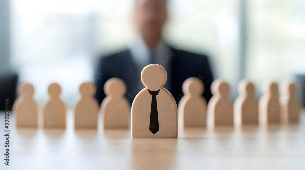 Career Opportunity and Hiring Concept Featuring Wooden Man | Job Recruitment and Employment Growth Symbol Career Opportunity and Hiring Concept Featuring Wooden Man | Job Recruitment and Employment Growth Symbol
