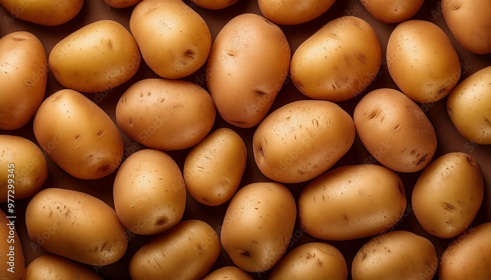 potatoes repeated pattern potatoes repeated pattern