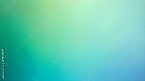 Soft gradient background with a gentle transition from green to blue