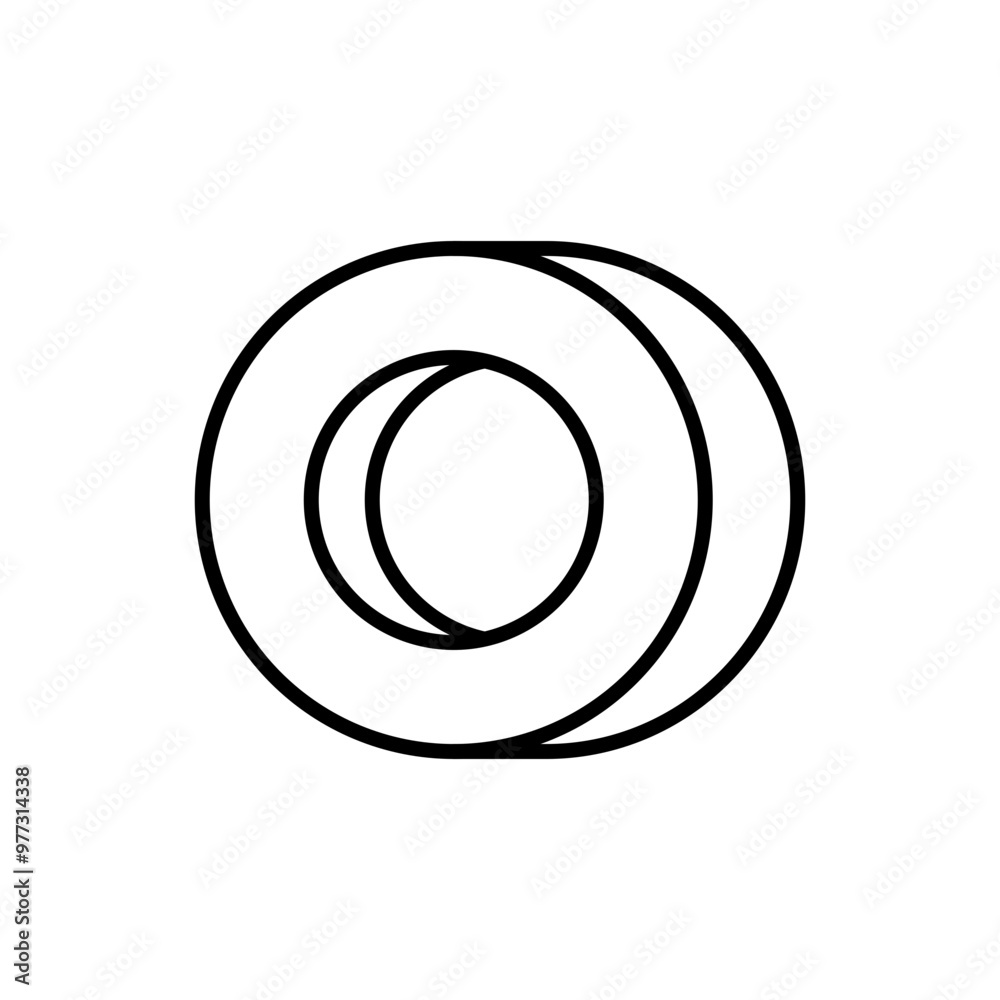 Steel cog outline icons, minimalist vector illustration ,simple transparent graphic element .Isolated on white background Steel cog outline icons, minimalist vector illustration ,simple transparent graphic element .Isolated on white background