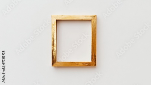 Golden Frame Mockup.