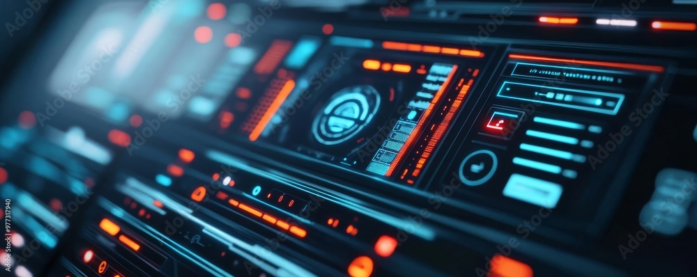 AI-enhanced software UI testers, glowing holographic feedback, sleek interface AI-enhanced software UI testers, glowing holographic feedback, sleek interface