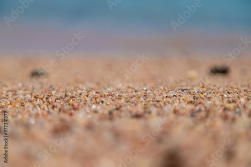 Sea beautiful background texture. Selective focus.