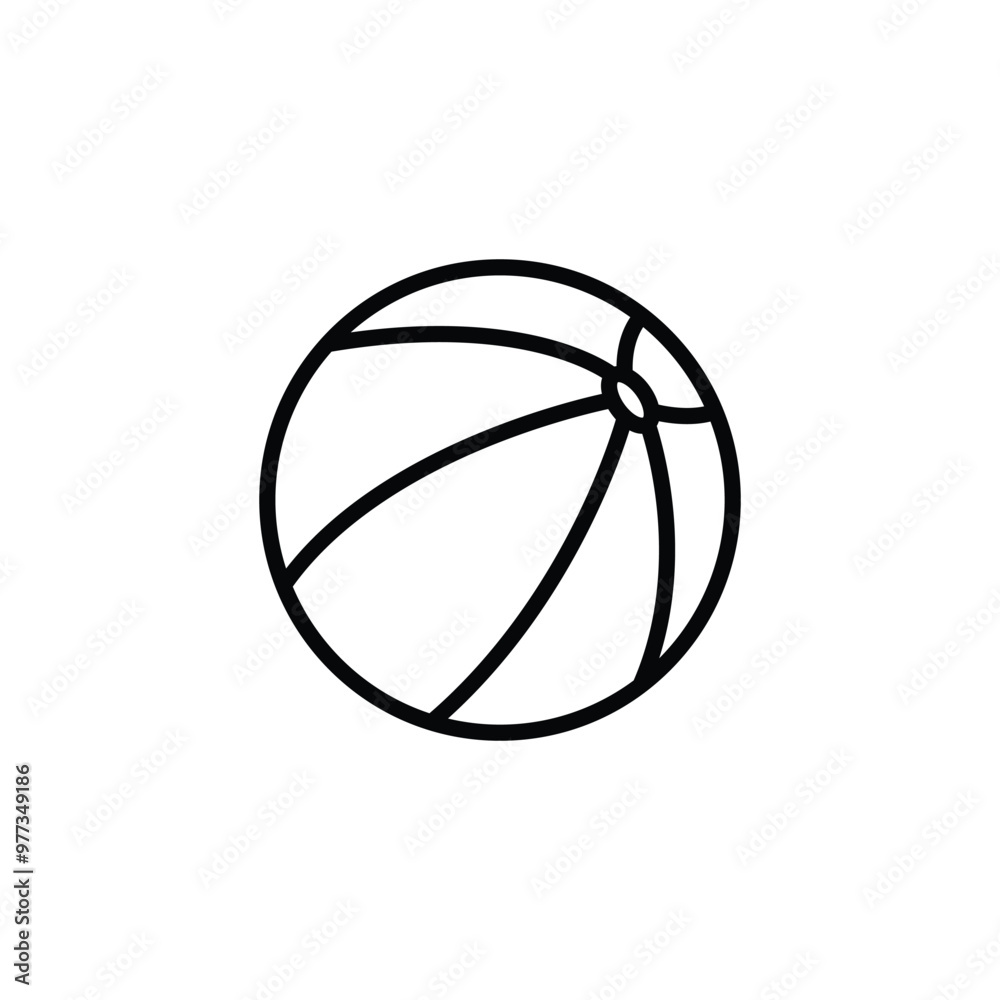 ball icon vector game sign ball icon vector game sign