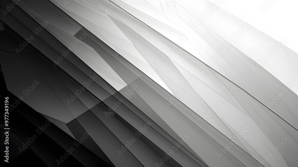 Obraz premium Minimalist Abstract: A minimalist abstract background with clean lines and a monochromatic color scheme. 