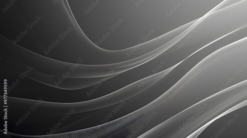 Obraz premium Minimalist Abstract: A minimalist abstract background with clean lines and a monochromatic color scheme. 