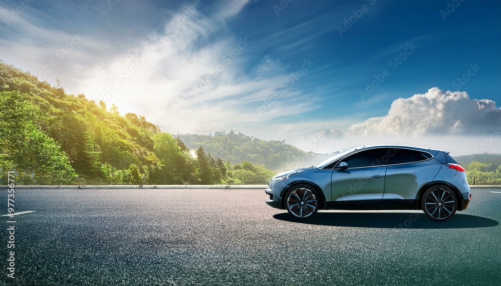 Fototapeta premium Charging efficiency- Lithium-ion batteries can be charged quickly