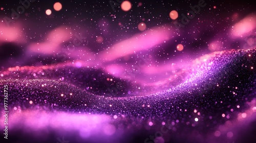 Sparkling Purple Galaxy