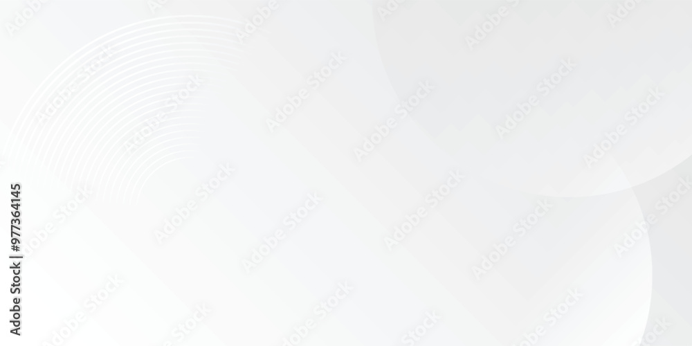 White geometric abstract background overlap layer on bright space with lines effect decoration. Modern graphic design element circles style concept for banner. White geometric abstract background overlap layer on bright space with lines effect decoration. Modern graphic design element circles style concept for banner.