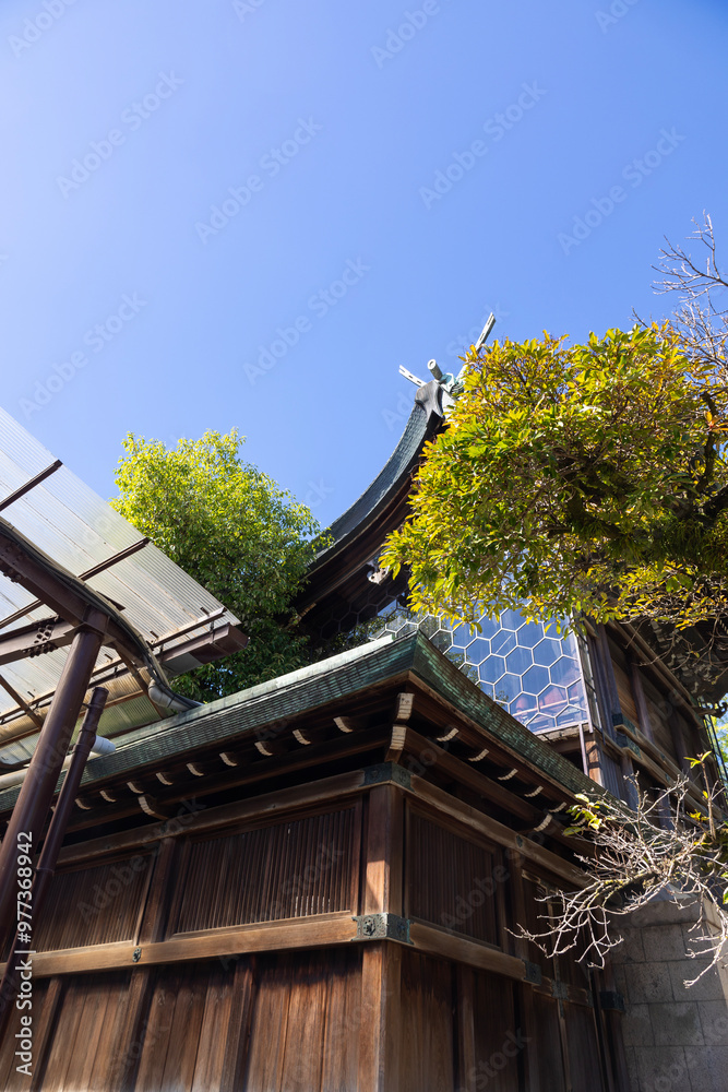 Fototapeta premium 石切剣箭神社 本殿奥（2024年9月撮影）