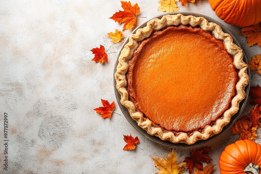 Pumpkin Pie with whipped cream and cinnamon on rustic background, top view. Homemade pastry for Thanksgiving traditional Pumpkin Pie Pumpkin Pie with whipped cream and cinnamon on rustic background, top view. Homemade pastry for Thanksgiving traditional Pumpkin Pie