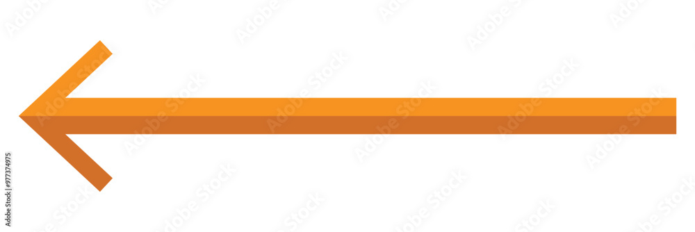 Long arrow vector icon. horizontal double arrow. Vector design on white background. Long arrow vector icon. horizontal double arrow. Vector design on white background.
