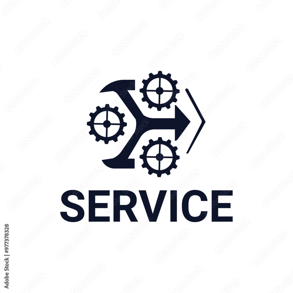 Service Logo Template Design Vector Service Logo Template Design Vector